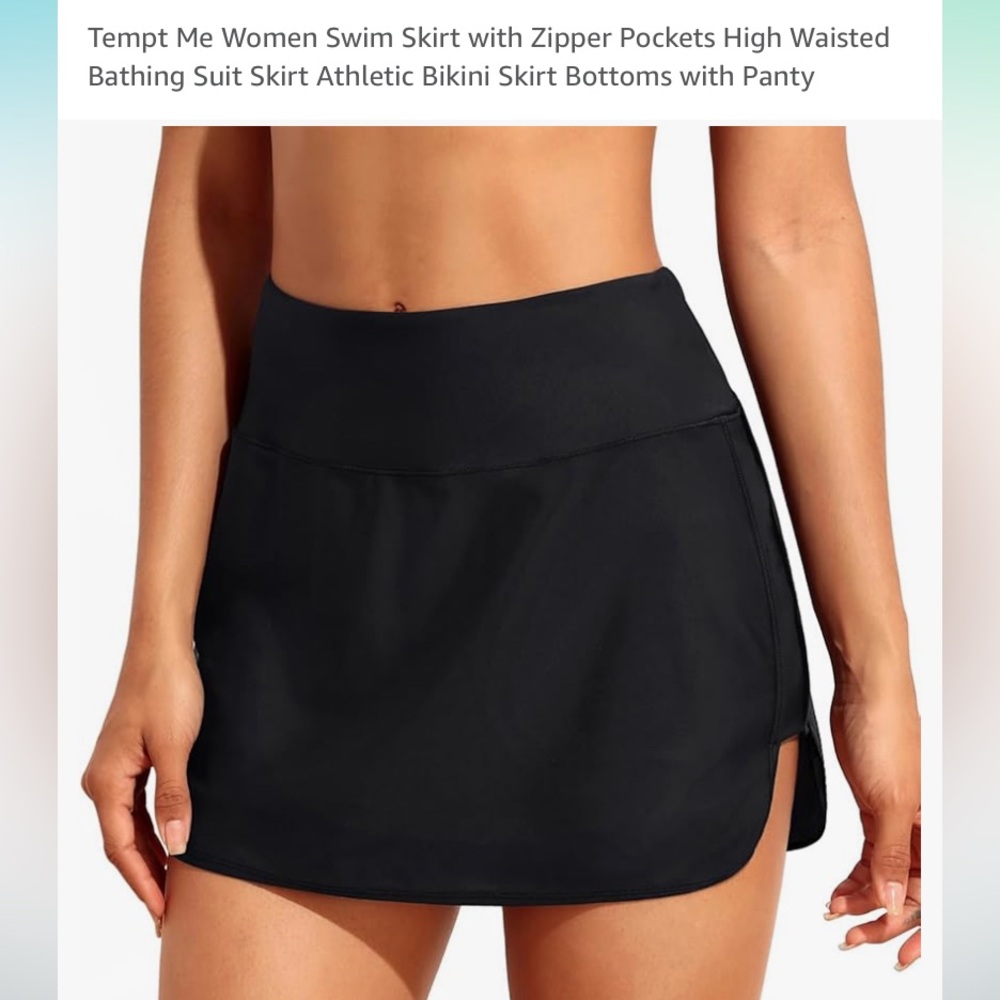 Tempt me swim skirt